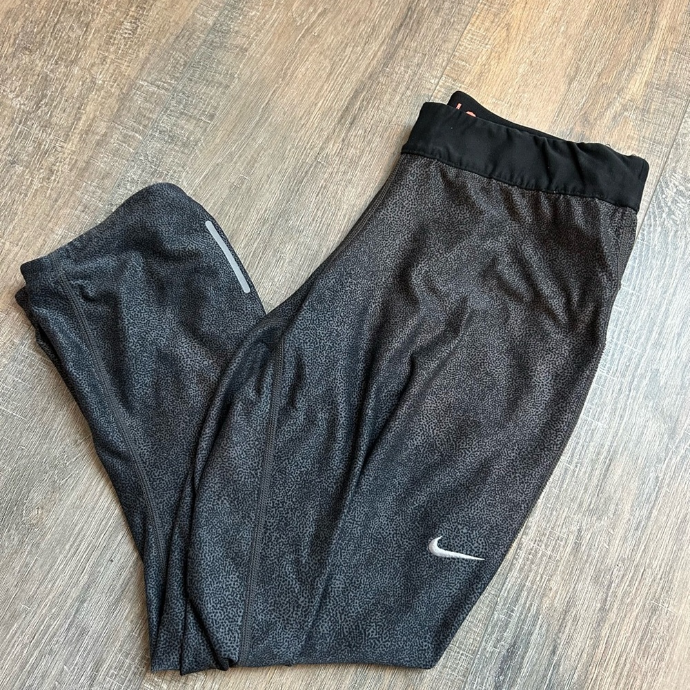 Nike Kids Black and Gray Joggers